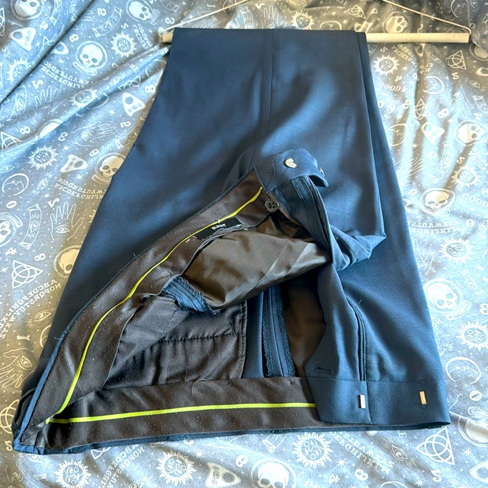 Mens dress pants slim fit 34x30 mens